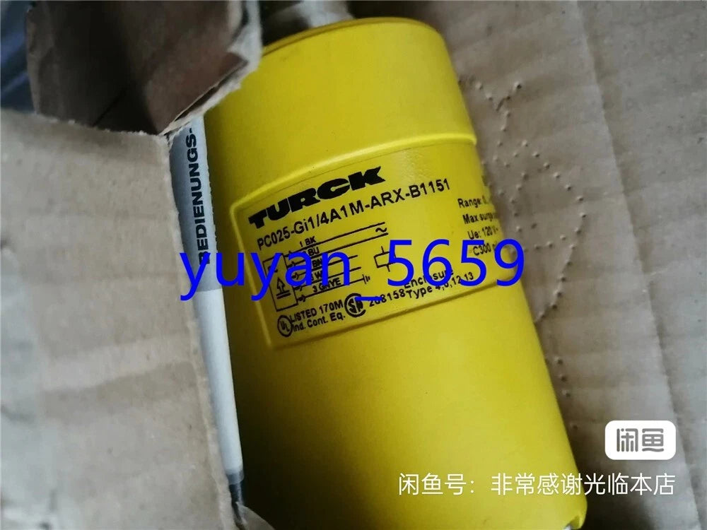 Original TURCK PC025-GI1/4A1M-ARX-B1151 6831070 Sensor