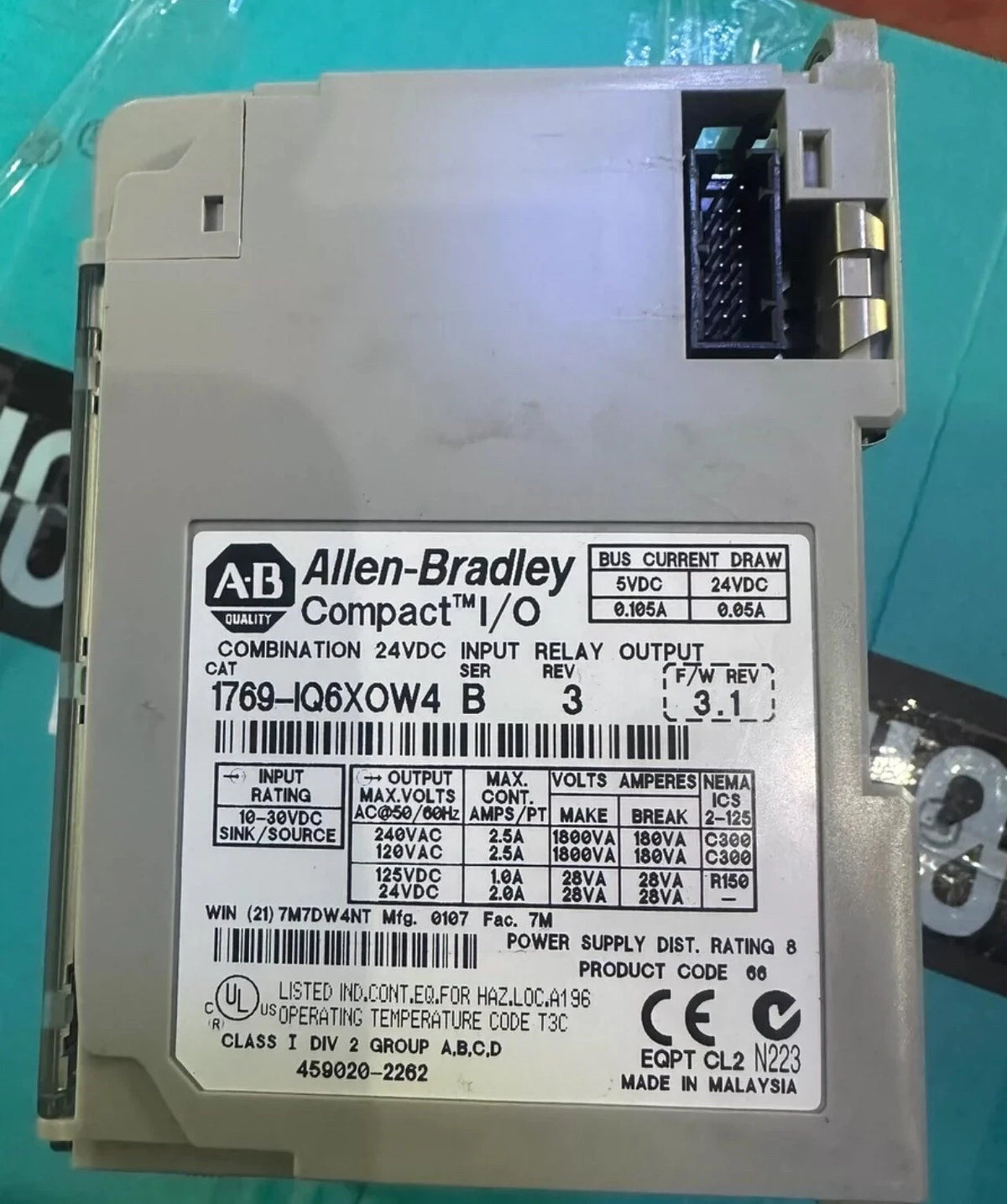 Allen-Bradley 1769-IQ6XOW4 Compact I/O Module