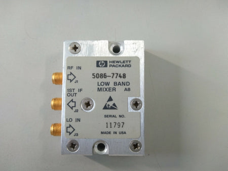 HP Agilent 5086-7748 , 5086-7908 Low Band Microwave Mixer for 856x series - XG eqpt