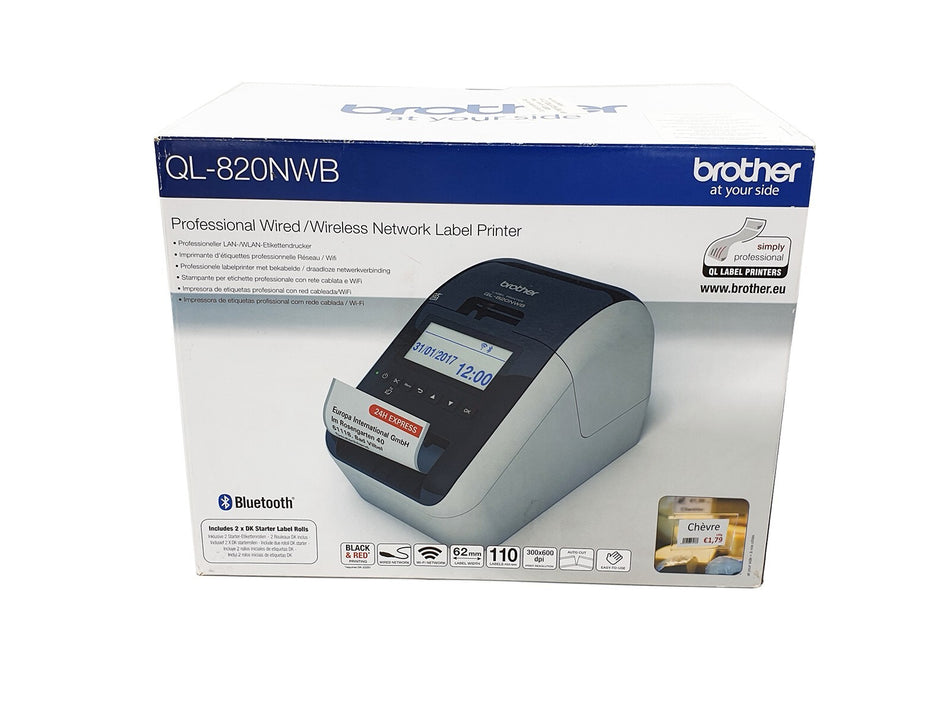 Brother QL-820NWB Thermal Label Printer
