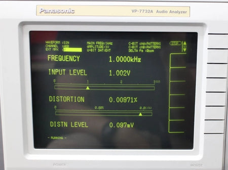 Panasonic VP-7732A Digital Audio Analyzer