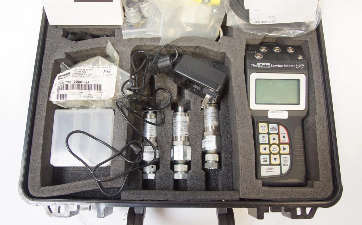 Parker SensoControl Service Master SCM-340-2-02 Hydraulic / Pneumatic Test Kit