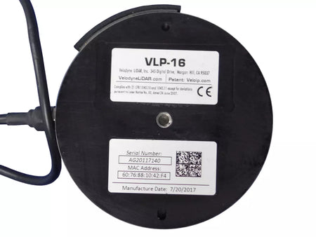 Velodyne LiDAR VLP-16 Puck Sensor 360 Degree