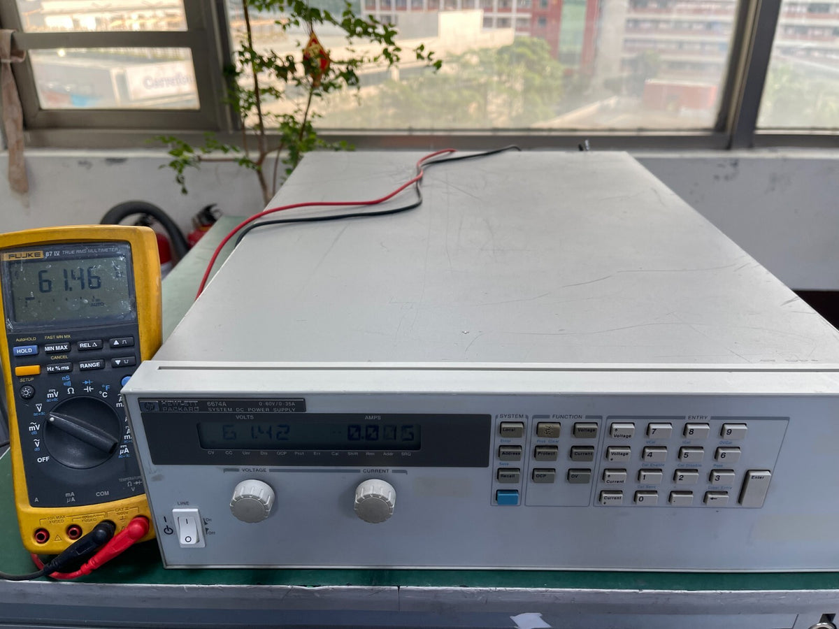 HP Agilent 6674A System DC Power Supply 2000W, 60V, 35A _1281 - XG eqpt