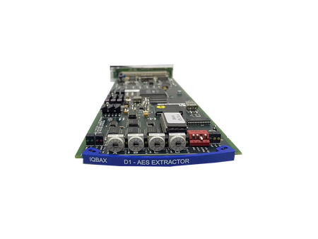 Snell and Wilcox IQBAX D1 AES/EBU Audio Data Extractor