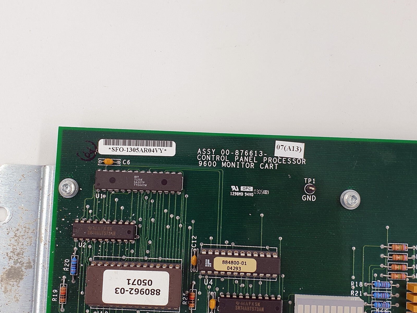 GE OEC 9800 Plus Control Panel Processor Monitor Card