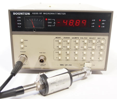 Boonton 4200 RF Power Meter .03-18GHz with Model 51015 5E Sensor