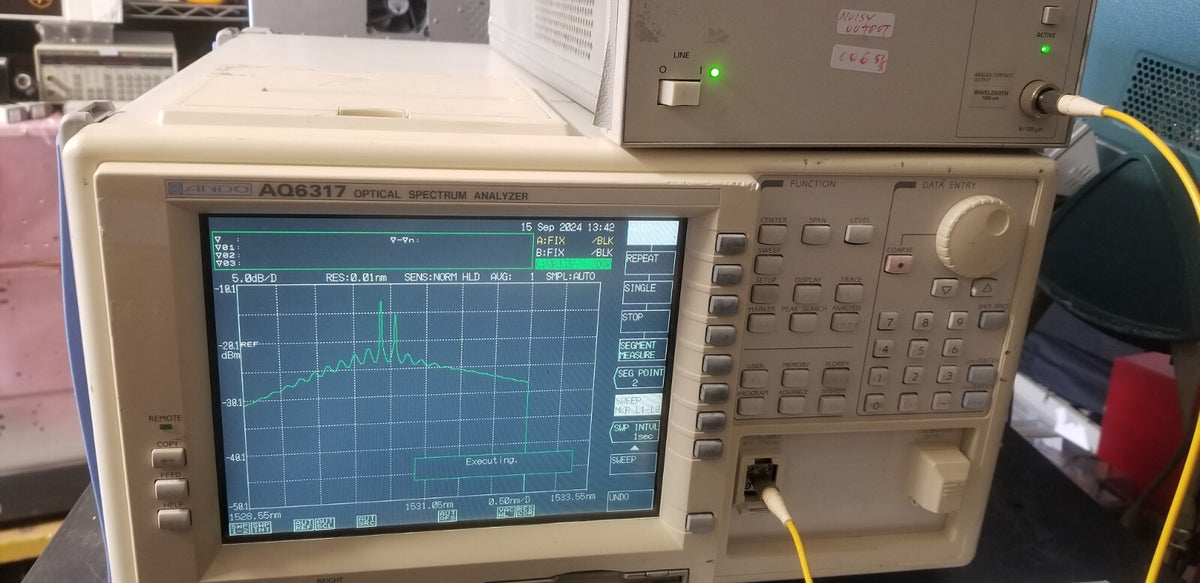 Optical Spectrum Analyzer AQ6317 by Ando