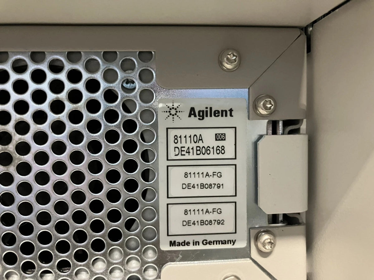 Agilent/Keysight 81110A with 2x 81111A Pulse Pattern Generator 330MHz 3.8V