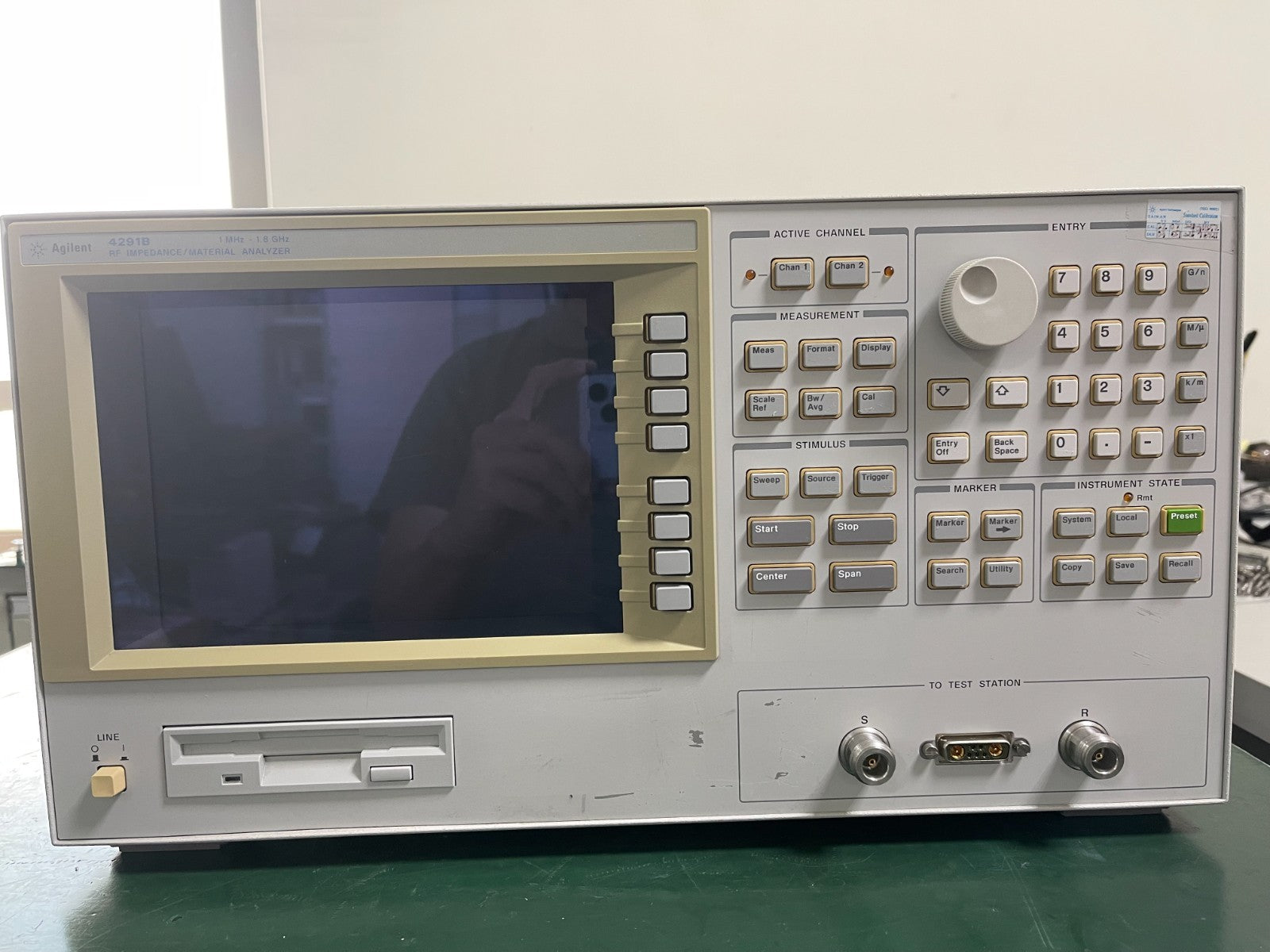 Agilent 4291B RF Impedance / Material Analyzer 1MHz - 1.8GHz , Opt. 002 _0601