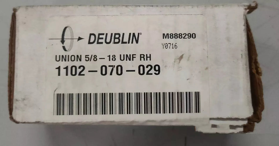 1PCS NEW DEUBLIN 1102-070-029 rotary joint () #N7048 YF