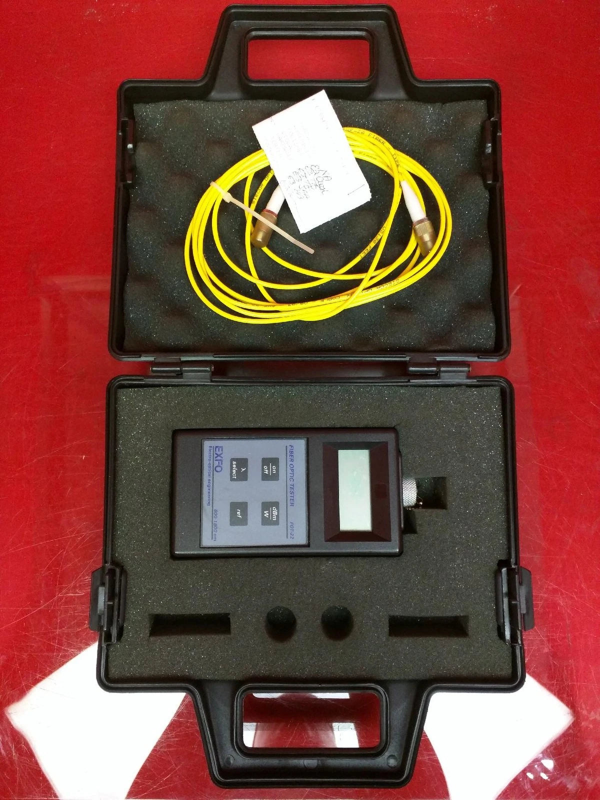 Exfo Fot-22 Fiber Optic Tester with Power Meter and Light Source