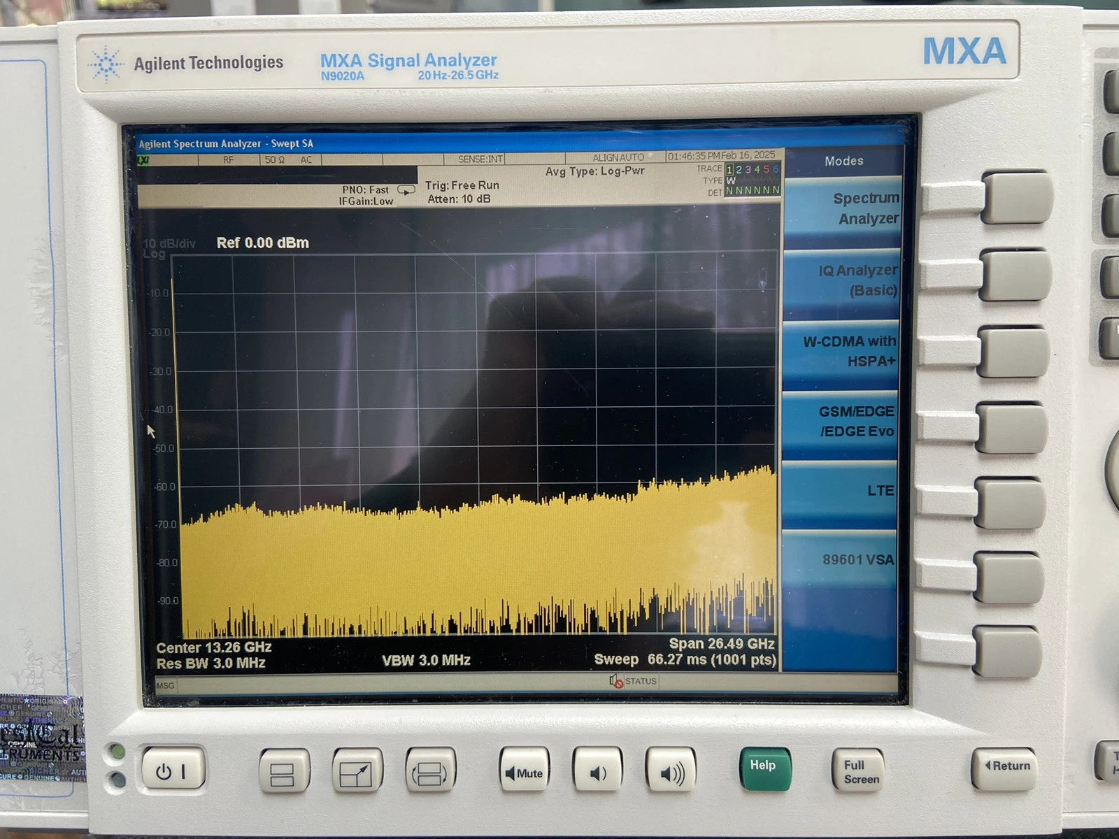 Agilent N9020A MXA Signal Analyzer, 20Hz - 26.5GHz Great Options, Calibrated