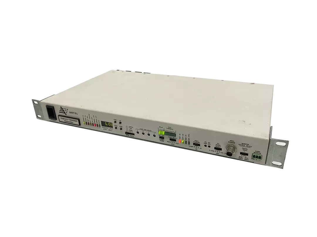 Artel Digilink 1220DP Analog and Digital Video Over Fiber Transport System