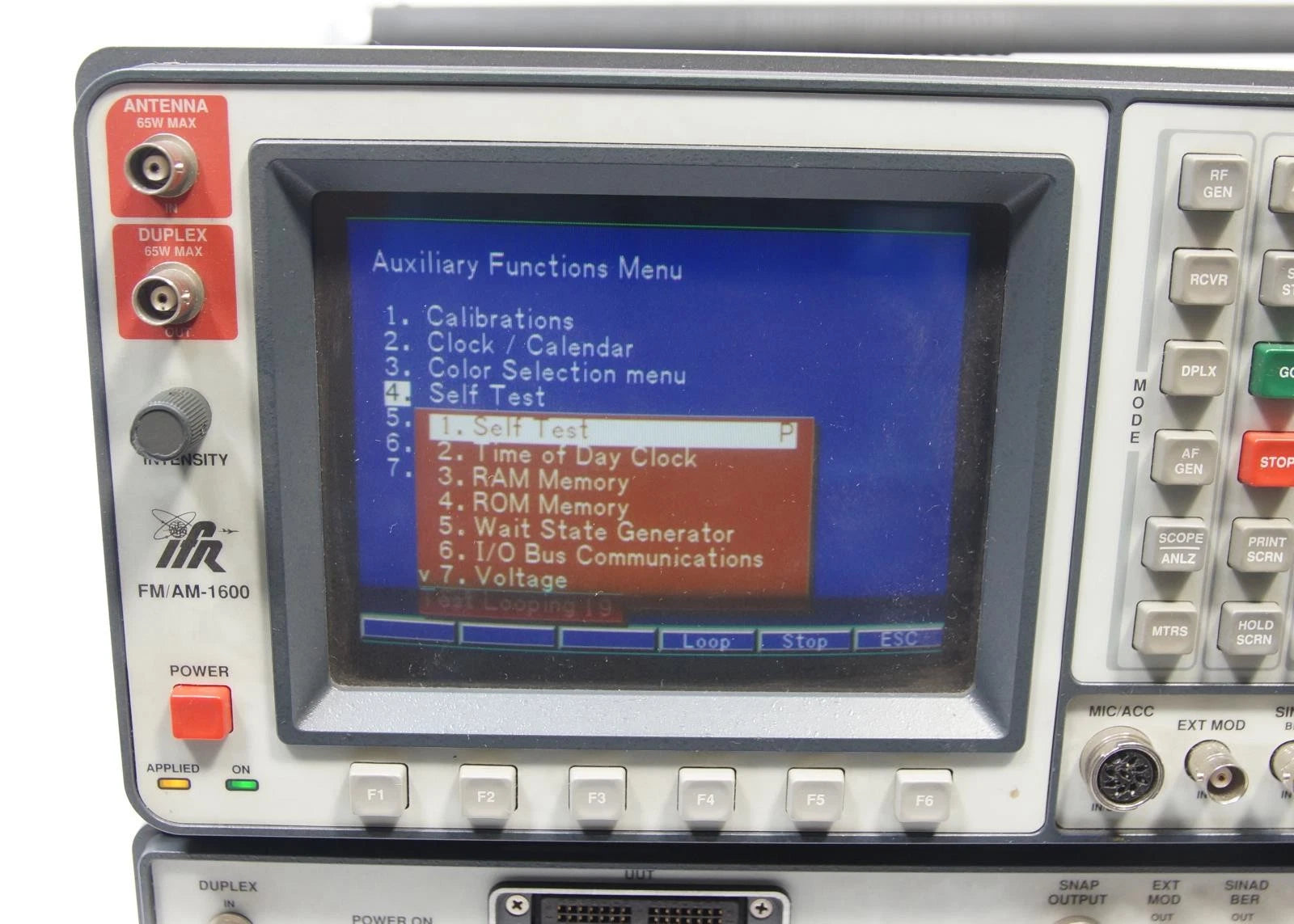 Aeroflex IFR FM/AM 1600 Communications Service Monitor with J-1601