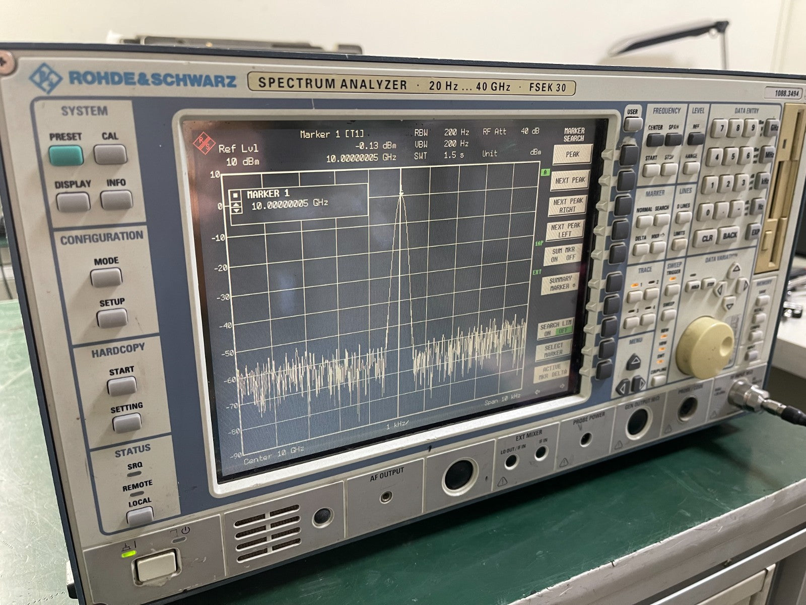 Rohde &amp; Schwarz FSEK30 20 Hz - 40 GHz Spectrum Analyzer _8495