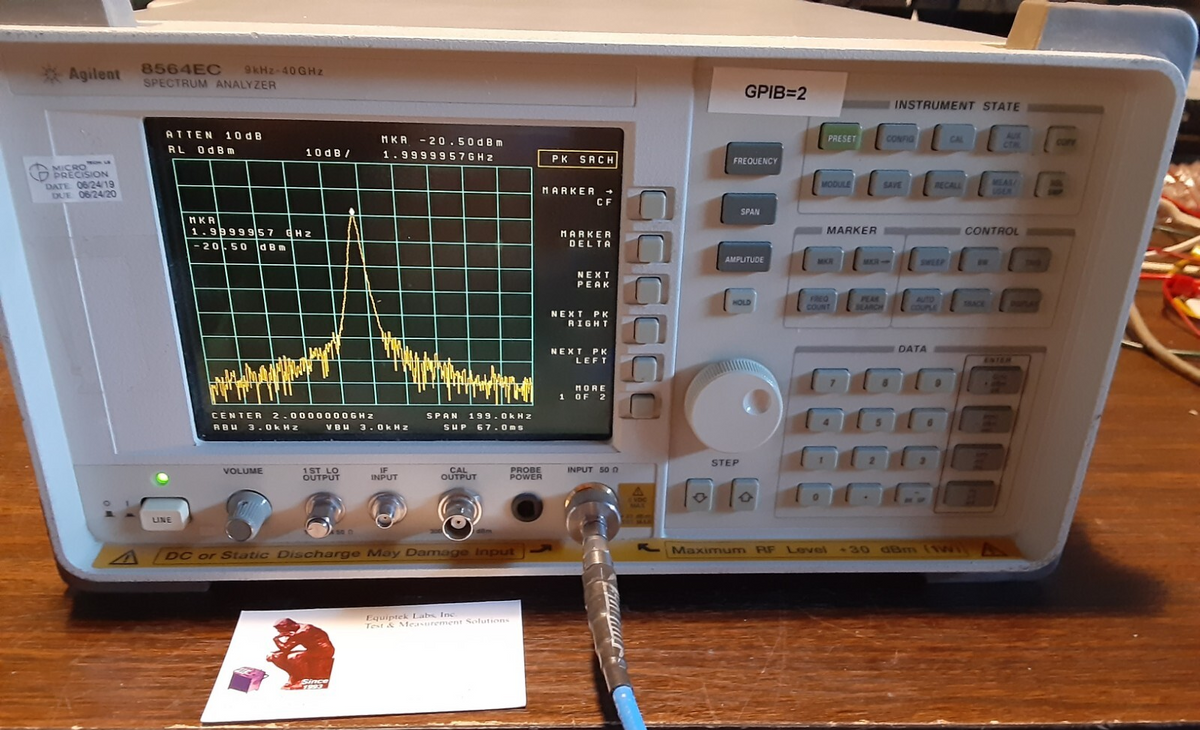Agilent 8564EC Spectrum Analyzer 40 GHz Module
