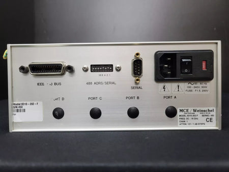 Weinschel 8310-202-F: DC-18GHz 121 / 1dB Step Attenuator