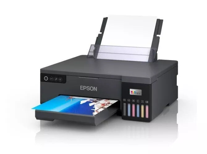 EPSON EcoTank L8050 A4 Size 6 Color Printer with EPSON Ink PVC Card