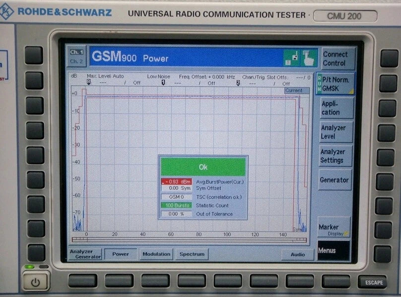 Rohde&Schwarz CMU200 2.7GHz 50W Universal Radio Communication Tester