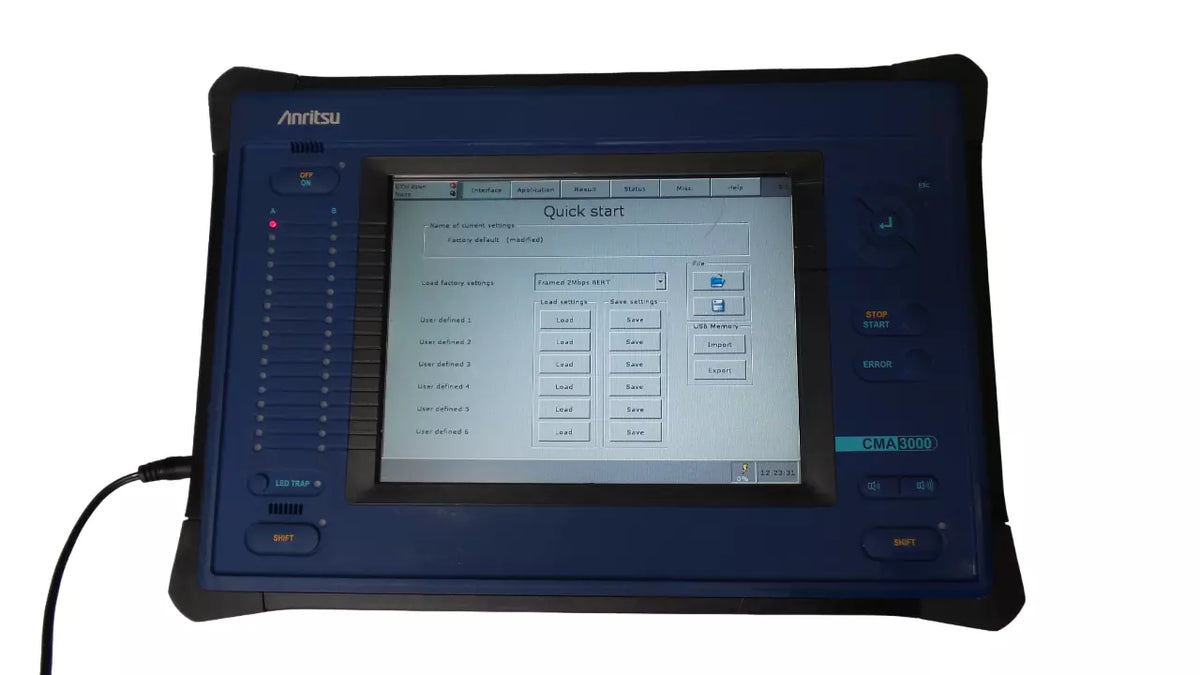 ANRITSU CMA3000 Ethernet Network Tester