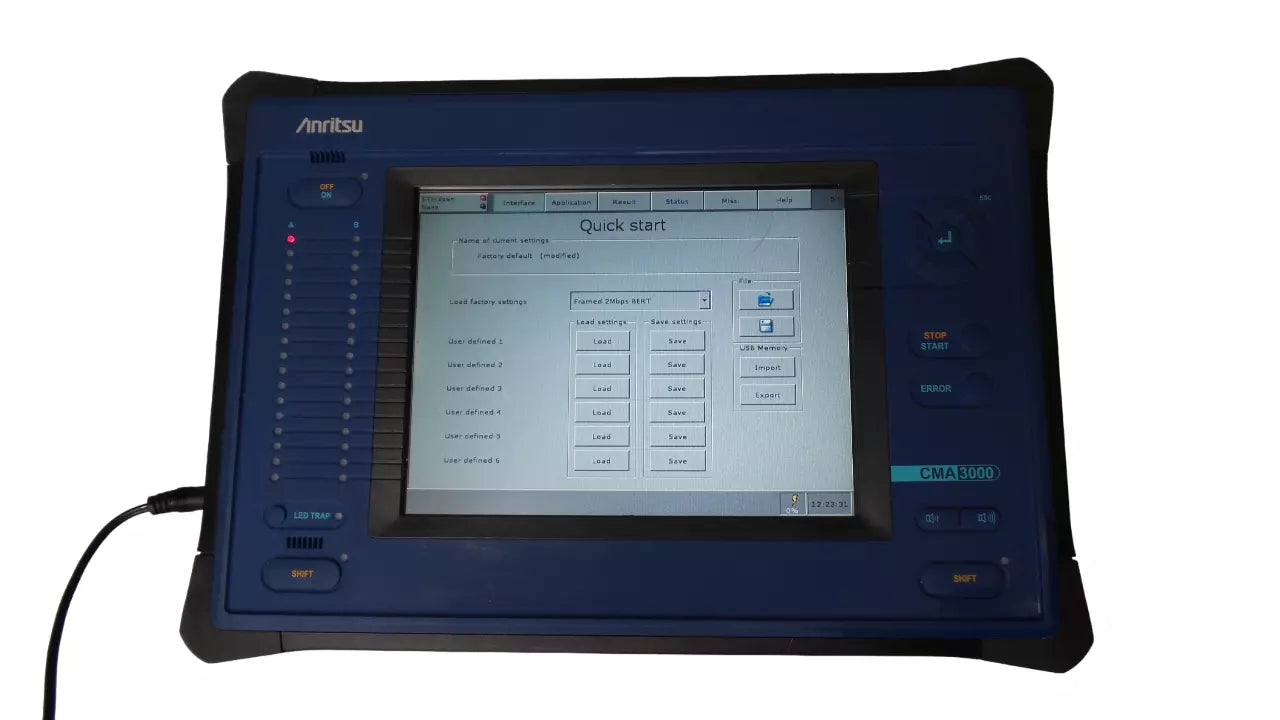 ANRITSU CMA3000 Ethernet Network Tester