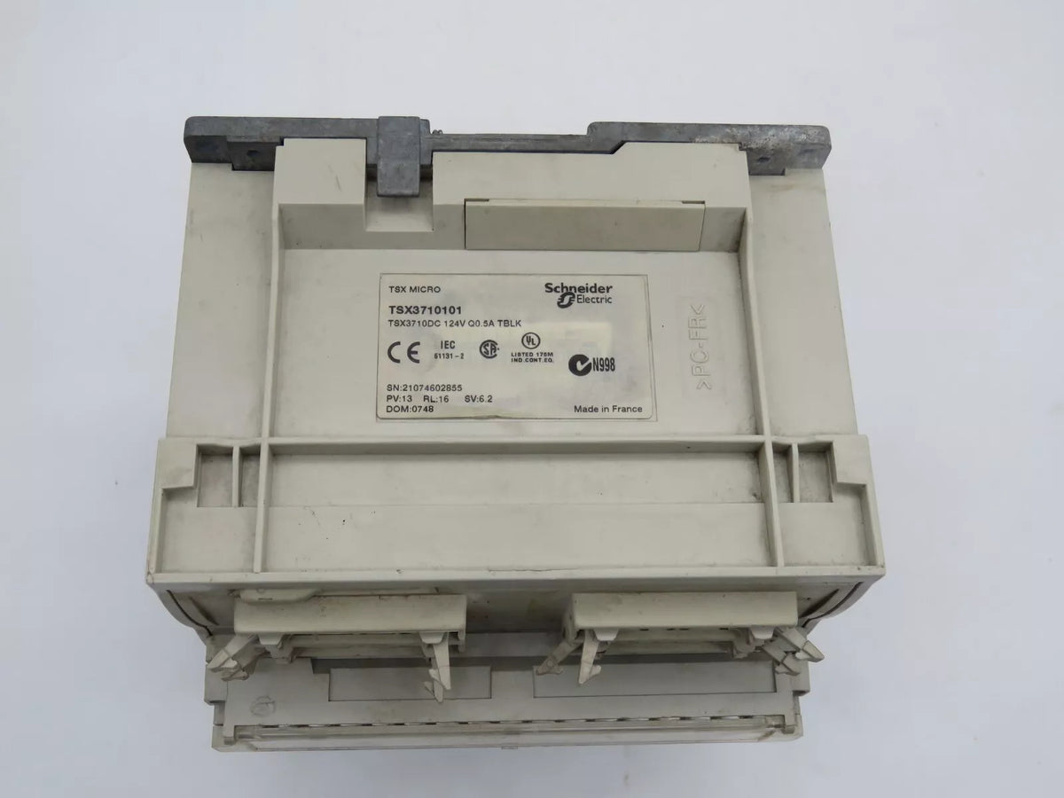 SCHNEIDER ELECTRIC TELEMECANIQUE TSX3710101 PLC Rack 124VAC Modicon TSX MICRO