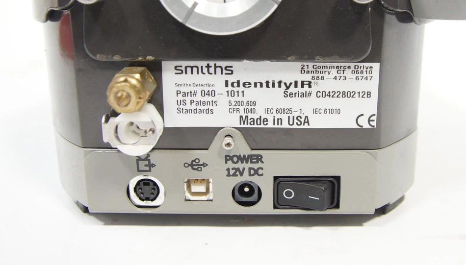 Smith Detection IdentifyIR Spectrometer Chemical Detection System
