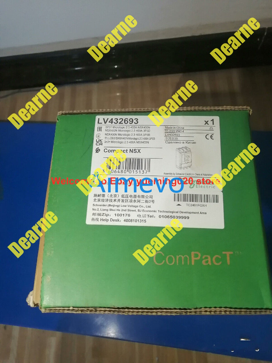 LV432693 NSX400N Circuit Breaker by Micrologic