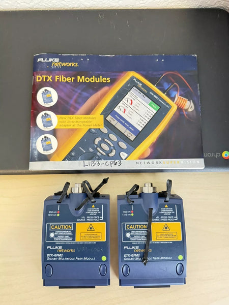 Fluke Networks DTX-GFM2 Gigabit Multimode Fiber Module