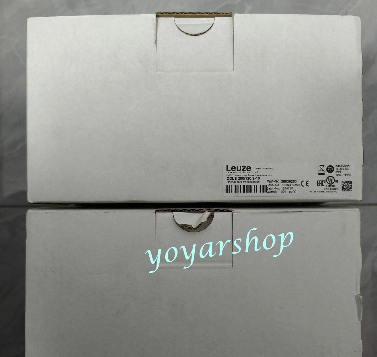 LEUZE DDLS 200/120.2-10 Laser Distance Sensor Brand New Fast Shipping