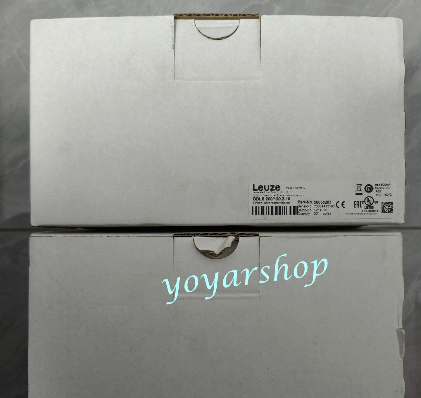 LEUZE DDLS 200/120.2-10 Laser Distance Sensor Brand New Fast Shipping