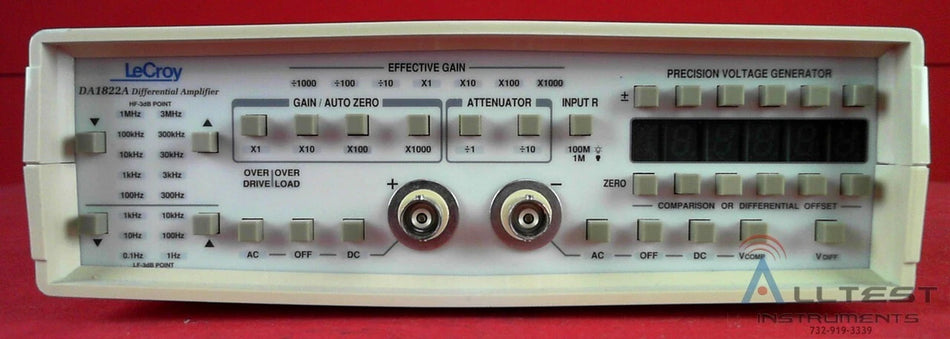 Lecroy DA1822A 10 MHz Differential Amplifier