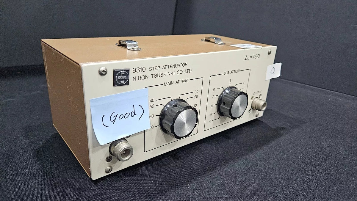 NIHON 9310 Step Attenuator (No S/N) – Quality 9 GHz RF Component