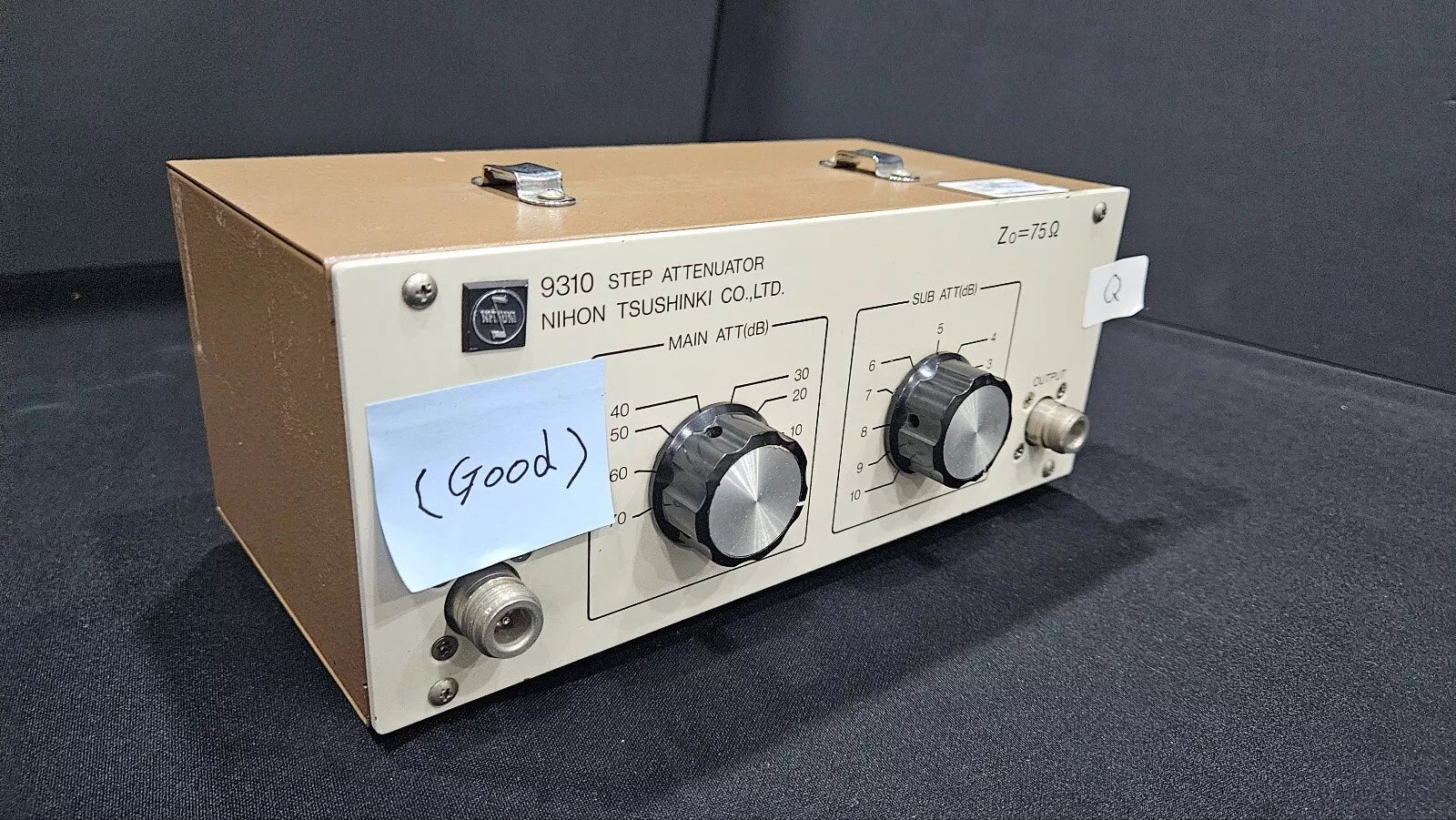 NIHON 9310 Step Attenuator (No S/N) – Quality 9 GHz RF Component