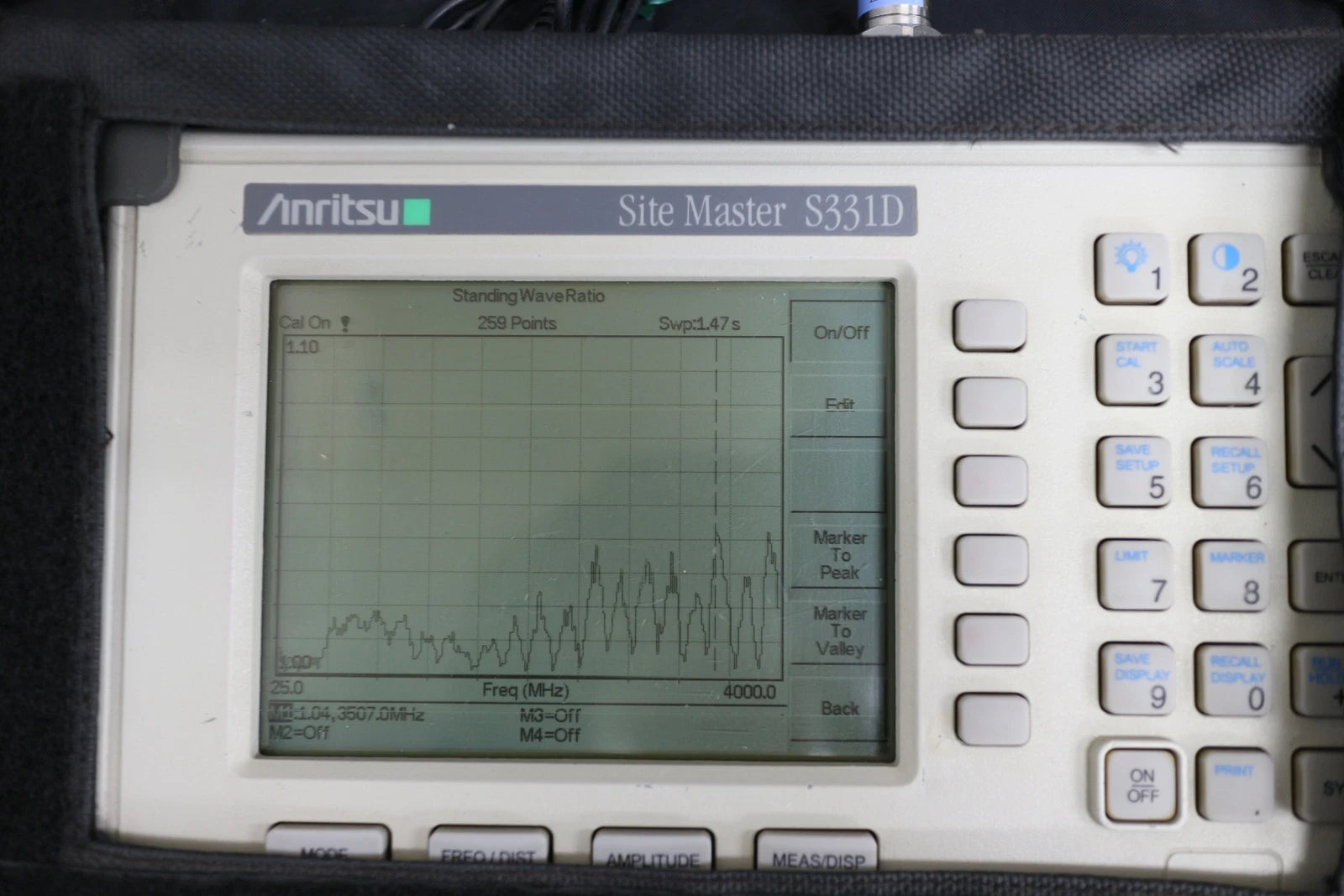 ANRITSU S331D 25MHz-4000MHz Site Master
