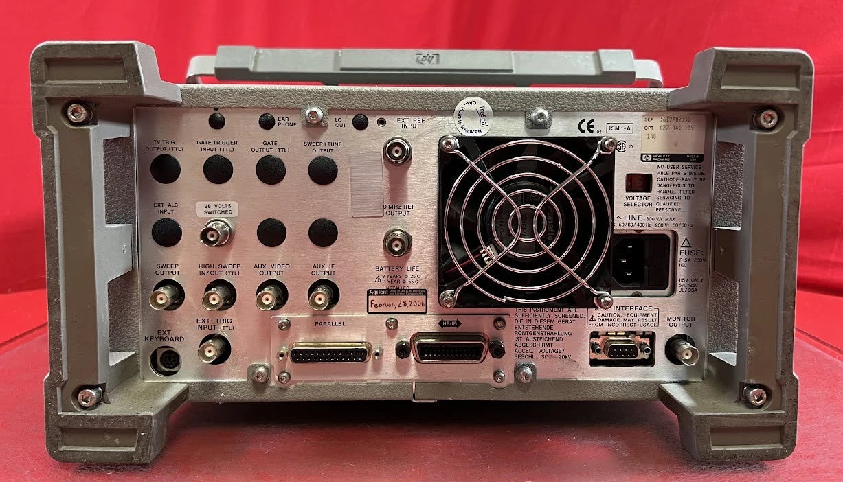 Agilent/Keysight 8593E Portable Spectrum Analyzer 9kHz to 26.5GHz