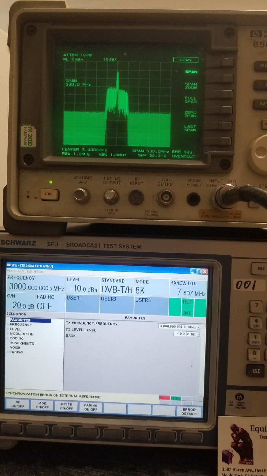 SFU Broadcast System by R&S