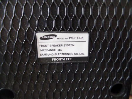 Samsung PS-FT5-2 tower speaker Front system Left & Right pair- Black.