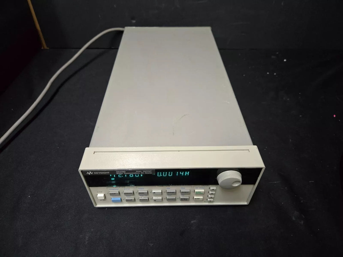 Keysight 66319D: Dual Output Mobile Communications DC Source (0387)