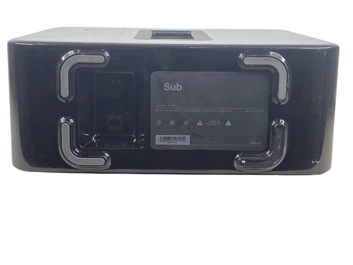 Sonos Sub Gen 3 Wireless Subwoofer Black S26- Free Shipping
