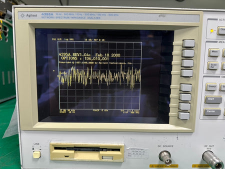 Agilent 4395A Network/Spectrum/Impedance Analyzer w/ option 001/010/1D5/1D6 - XG eqpt