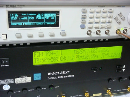 WAVECREST DTS-2075 acc10ps res1fs 800MHz Digital Time System