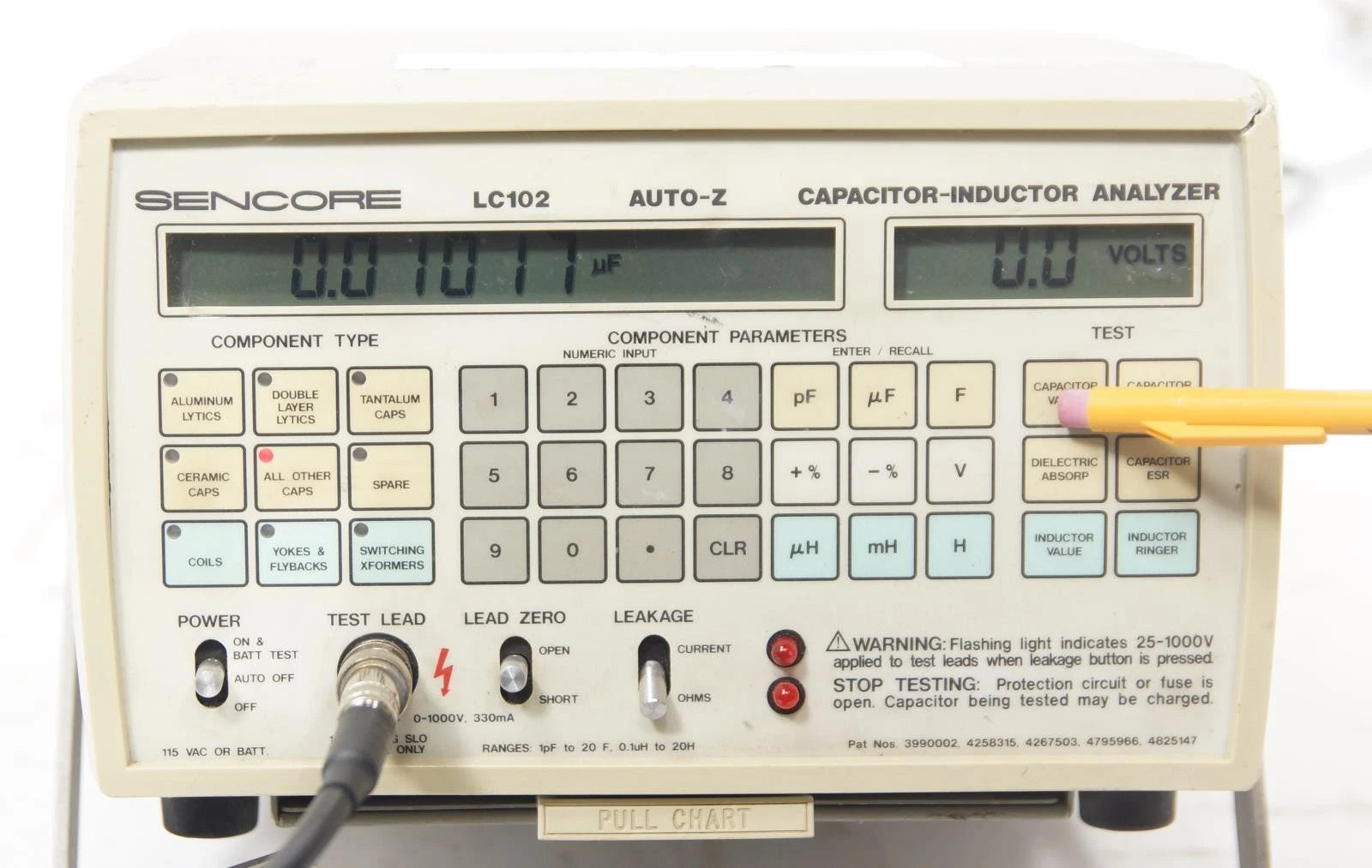 Sencore LC102 Capacitor & Inductor Analyzer