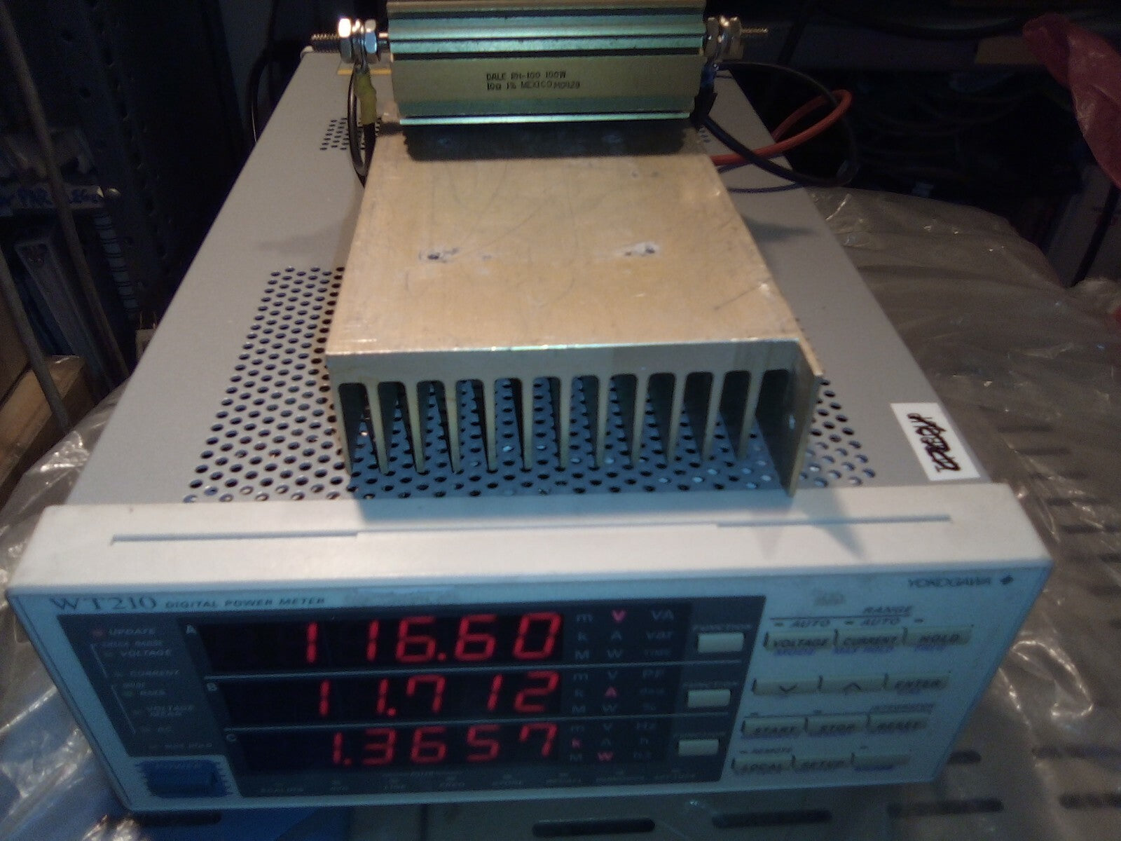 Yokogawa WT210 Power Analyzer AC/DC 600V Rated