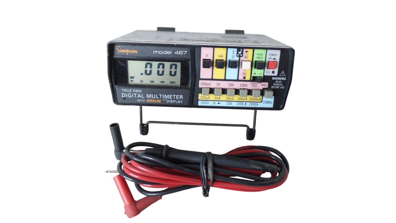 Simpson 467 True RMS Digital Multimeter