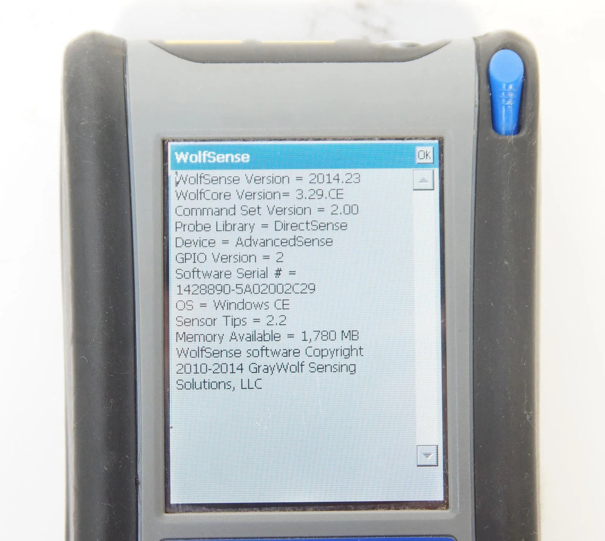 Gray Wolf Advanced Sense Environmental Test Meter No Probes