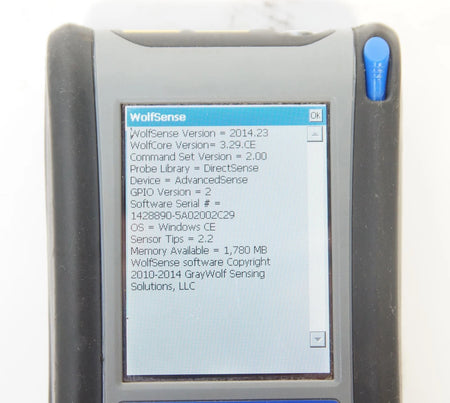 Gray Wolf Advanced Sense Environmental Test Meter No Probes