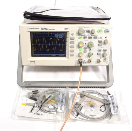 Agilent DSO3062 2CH 60 MHz Oscilloscope with N2865A USB Host Interface & Probes