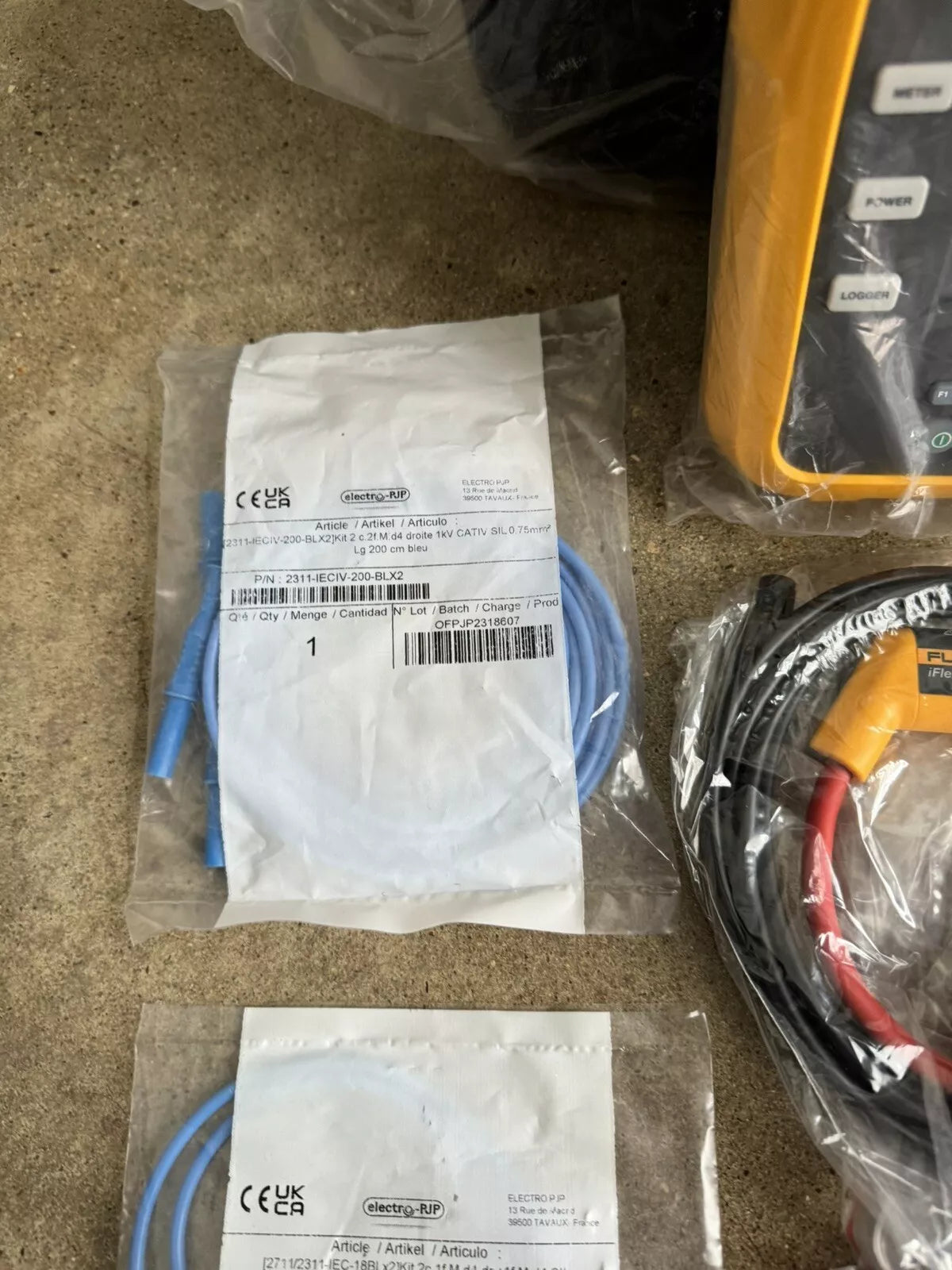 Fluke 1732 Three-Phase Energy Logger with iFlex 1500-12 (CALIBRATED 2023-2024)